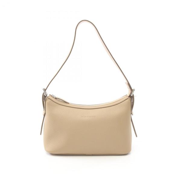 Burberry shoulder bag, leather, women's, beige - Picture 1 of 9
